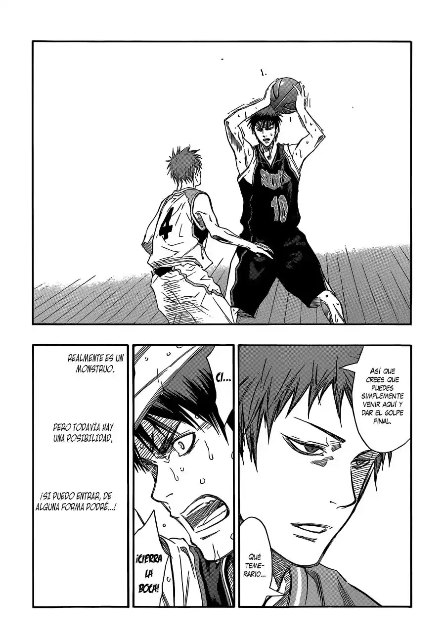 Kuroko no Basket Capitulo 247: No lo aceptare página 9