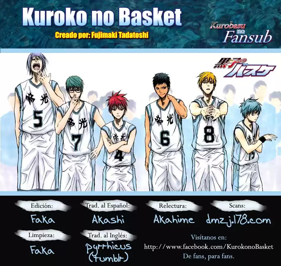 Kuroko no Basket Capitulo 235: ¿Salio de la mejor manera posible? página 1