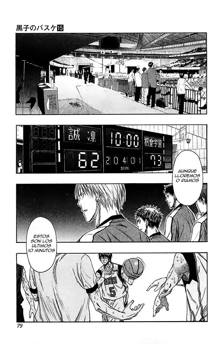 Kuroko no Basket Capitulo 130 página 14