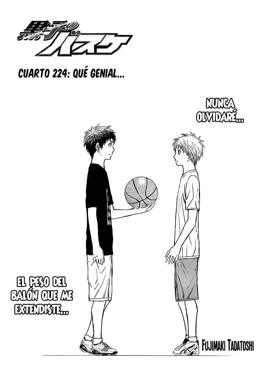 Kuroko no Basket Capitulo 224 página 2