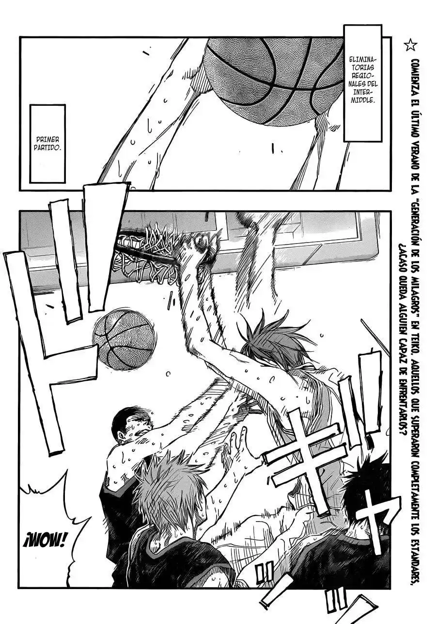 Kuroko no Basket Capitulo 224 página 3