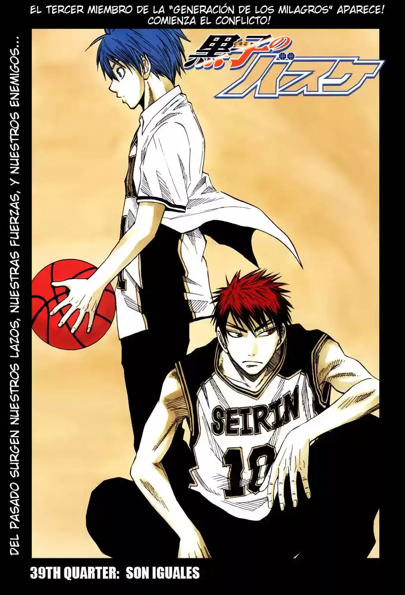 Kuroko no Basket Capitulo 39 página 1