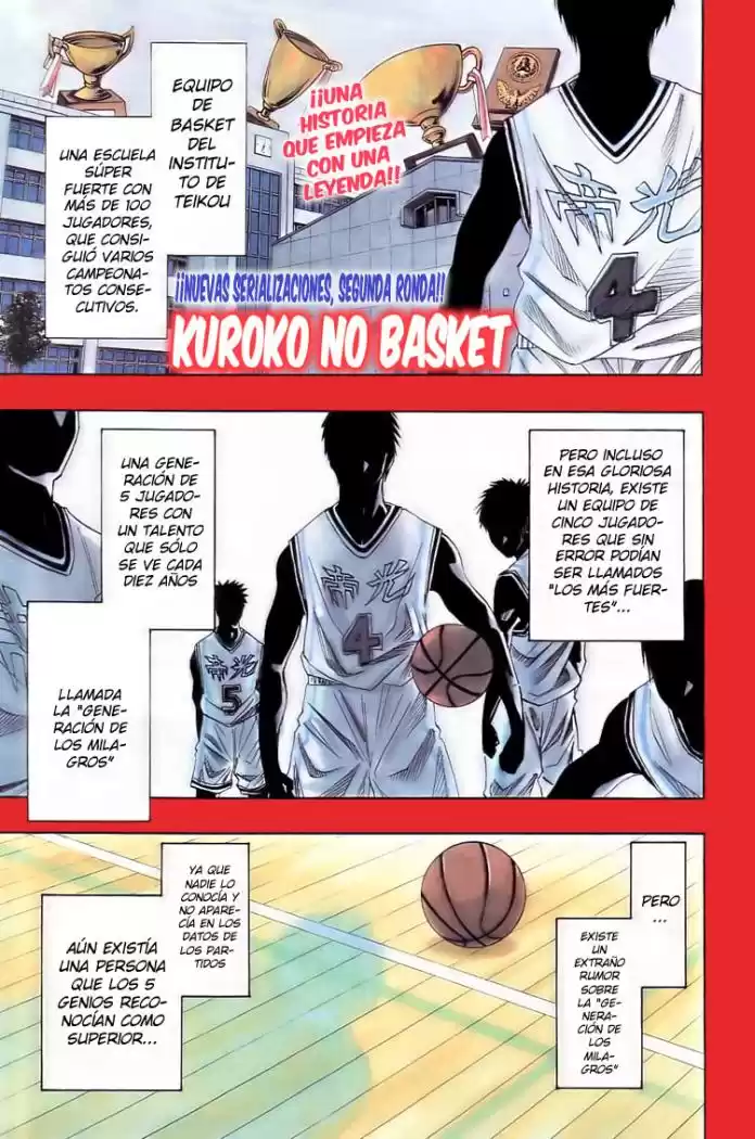 Kuroko no Basket Capitulo 1 página 6