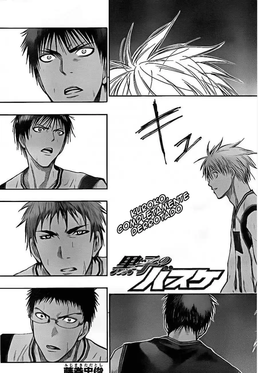 Kuroko no Basket Capitulo 120 página 3