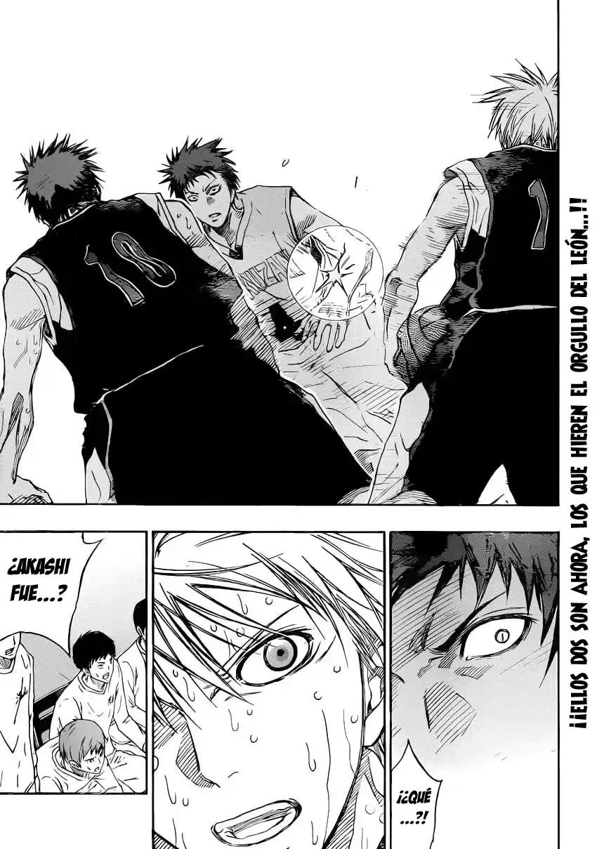 Kuroko no Basket Capitulo 264: Es la primera vez página 6