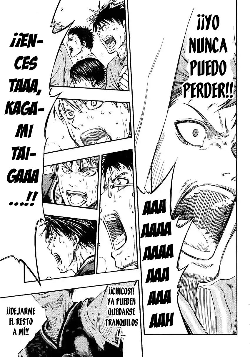 Kuroko no Basket Capitulo 264: Es la primera vez página 8