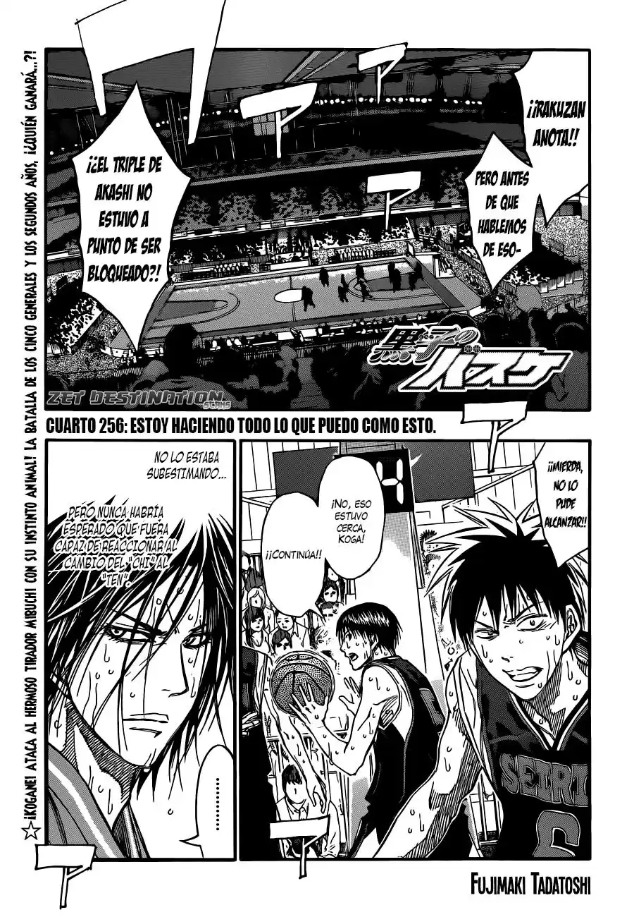 Kuroko no Basket Capitulo 256 página 2