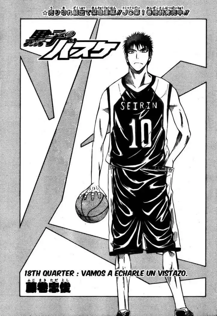 Kuroko no Basket Capitulo 18 página 1