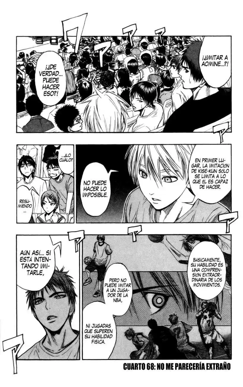 Kuroko no Basket Capitulo 68 página 1