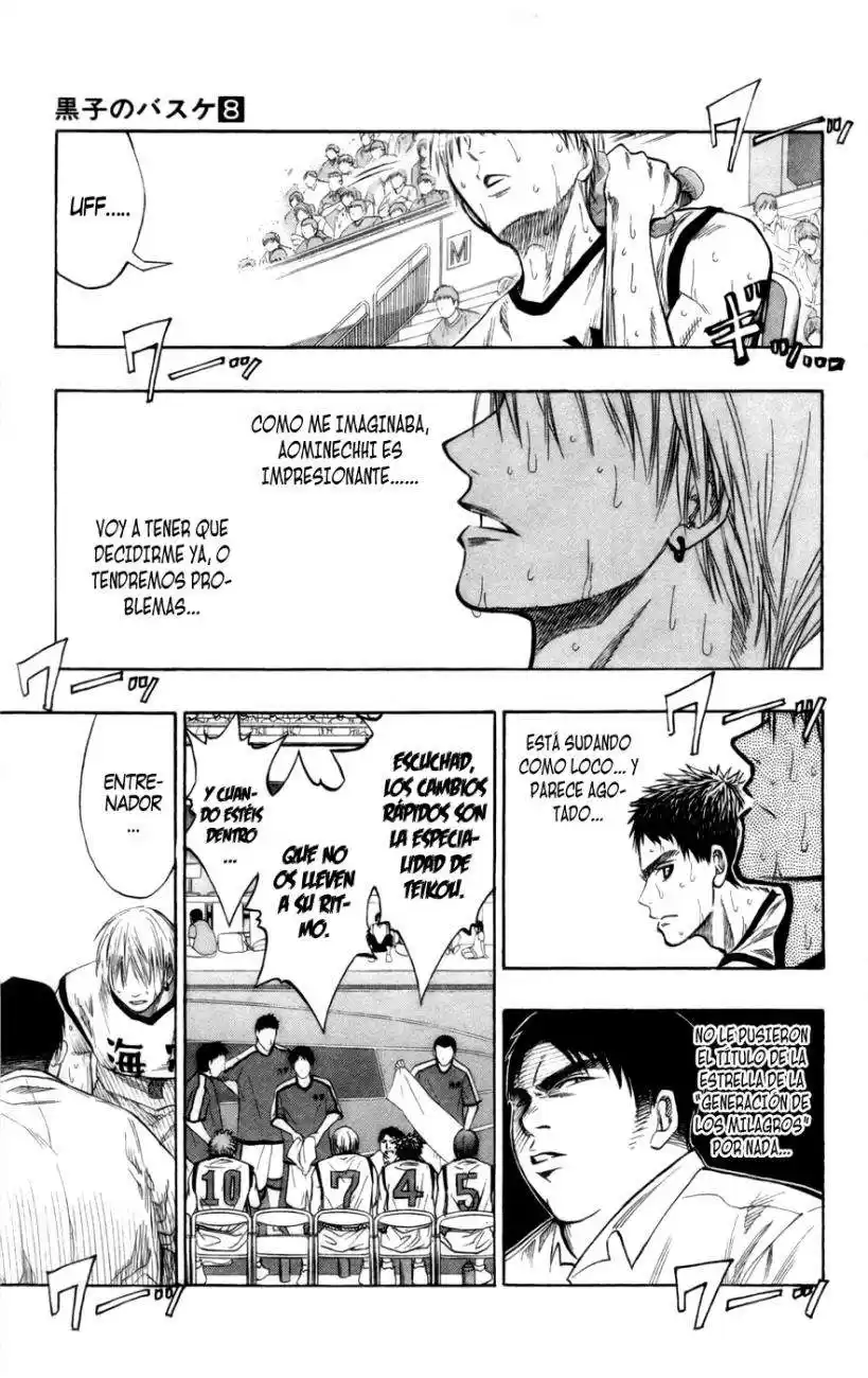 Kuroko no Basket Capitulo 67 página 3