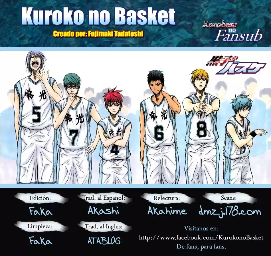 Kuroko no Basket Capitulo 228 página 1