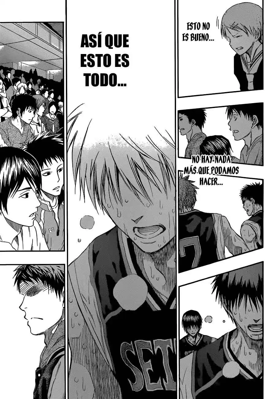 Kuroko no Basket Capitulo 269: ¡¡No te rindas!! página 13