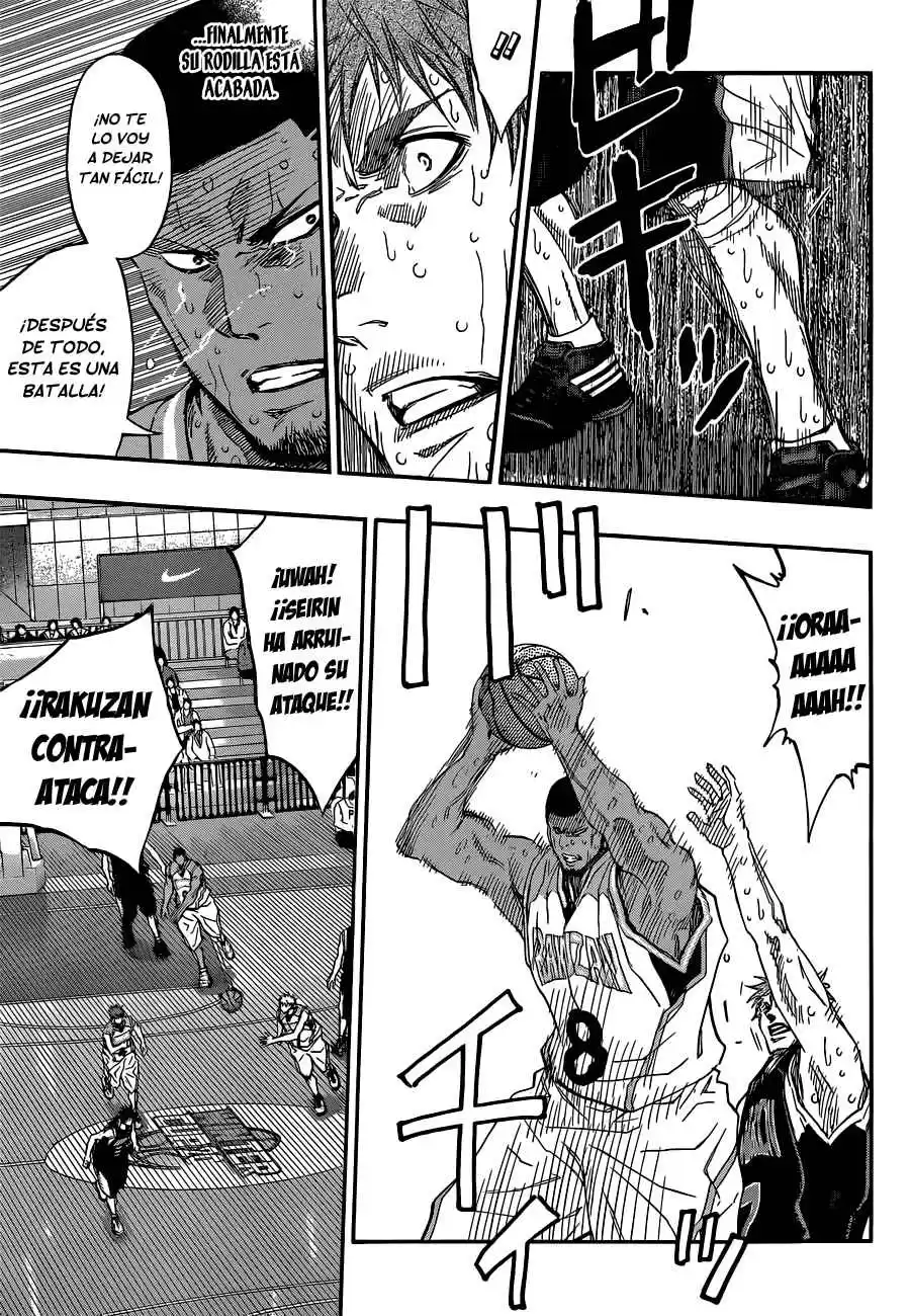 Kuroko no Basket Capitulo 269: ¡¡No te rindas!! página 7