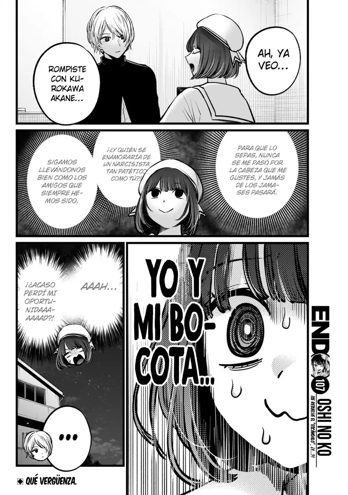 Oshi No Ko Capitulo 107: Amigos página 20