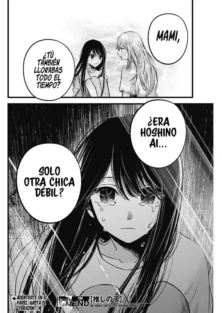 Oshi No Ko Capitulo 134: En lo más profundo del corazón. página 20