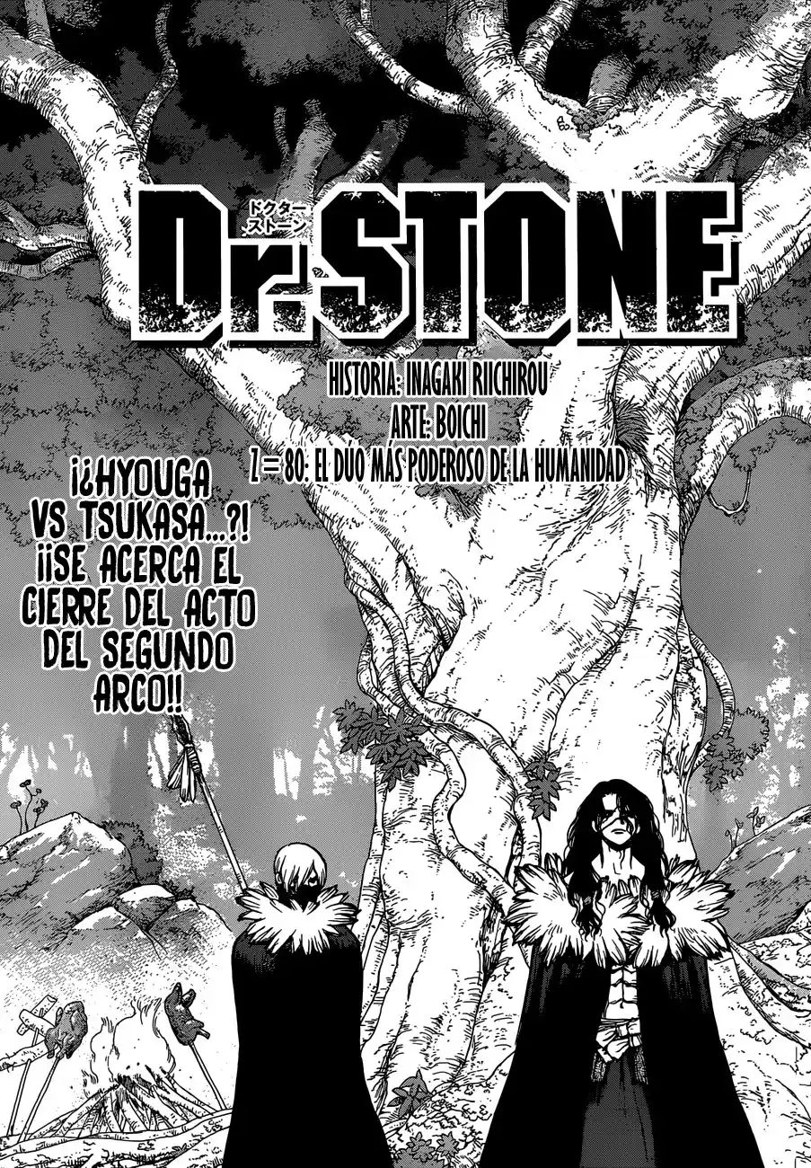 Dr. Stone Capitulo 80 página 1