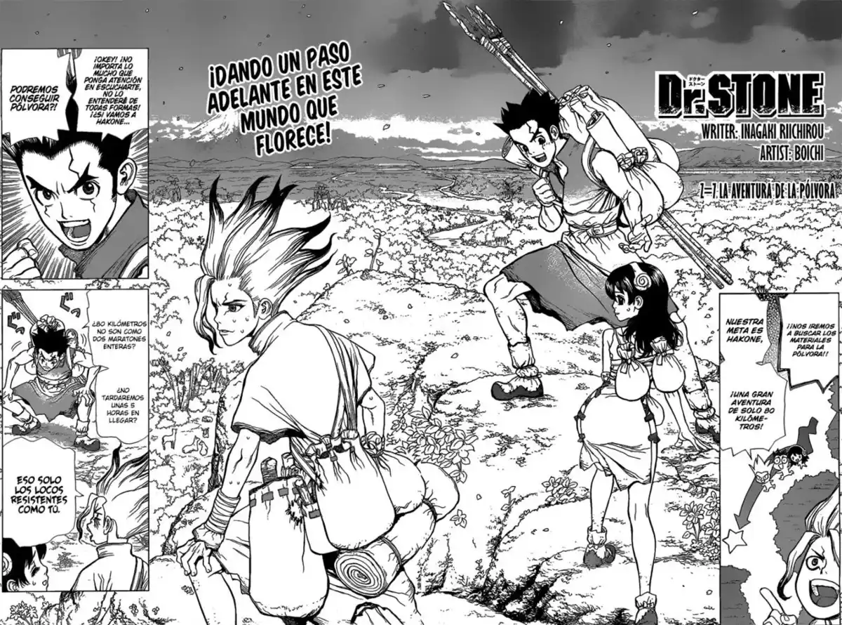 Dr. Stone Capitulo 7: La aventura de la pólvora página 2