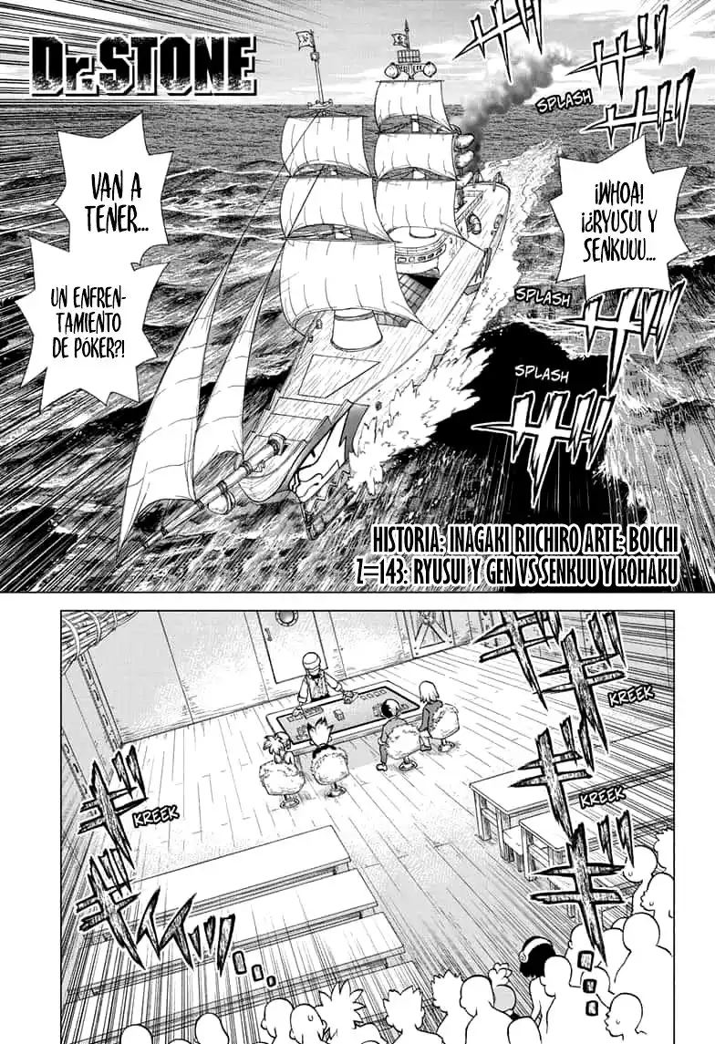 Dr. Stone Capitulo 144 página 3