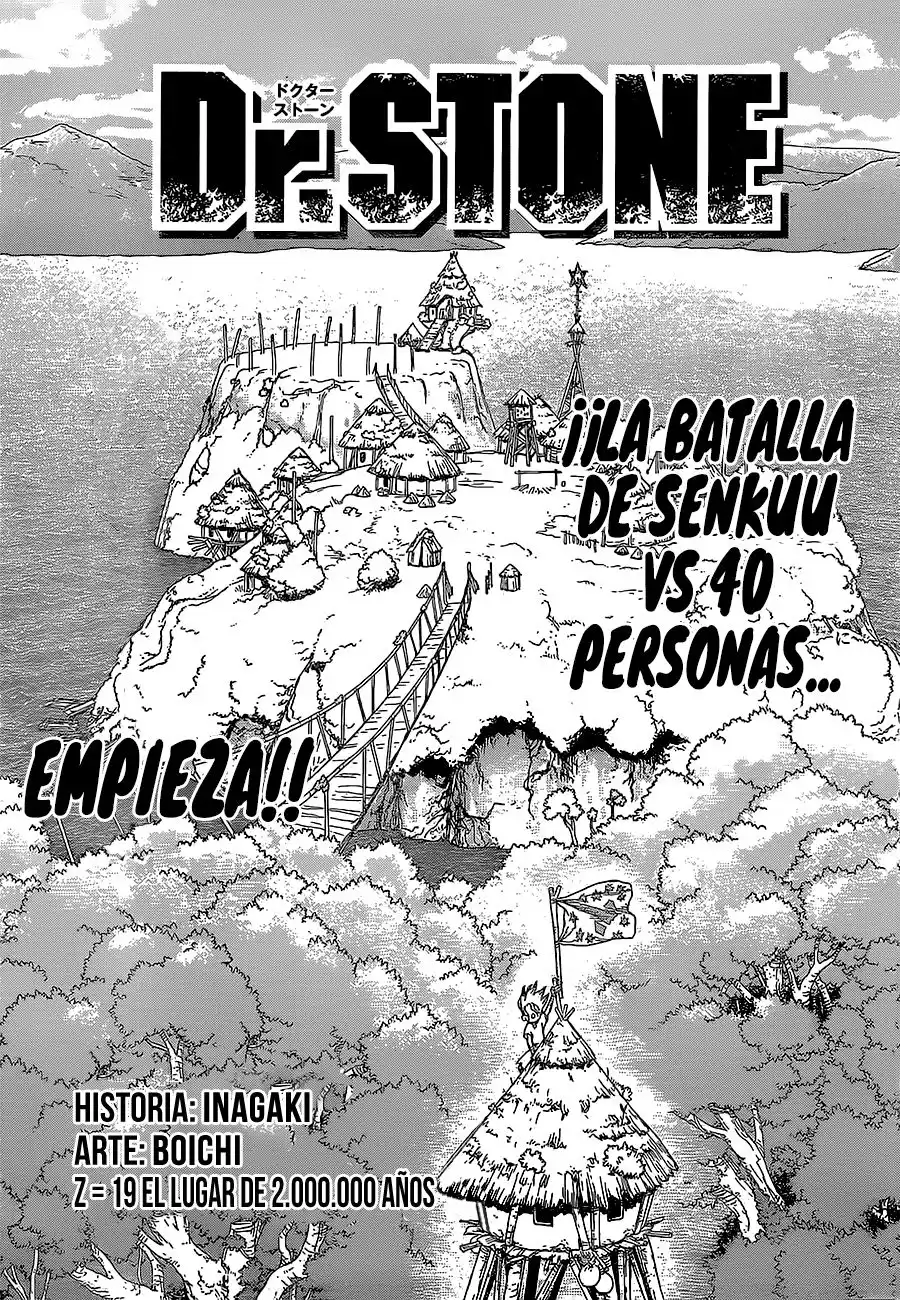 Dr. Stone Capitulo 19 página 1