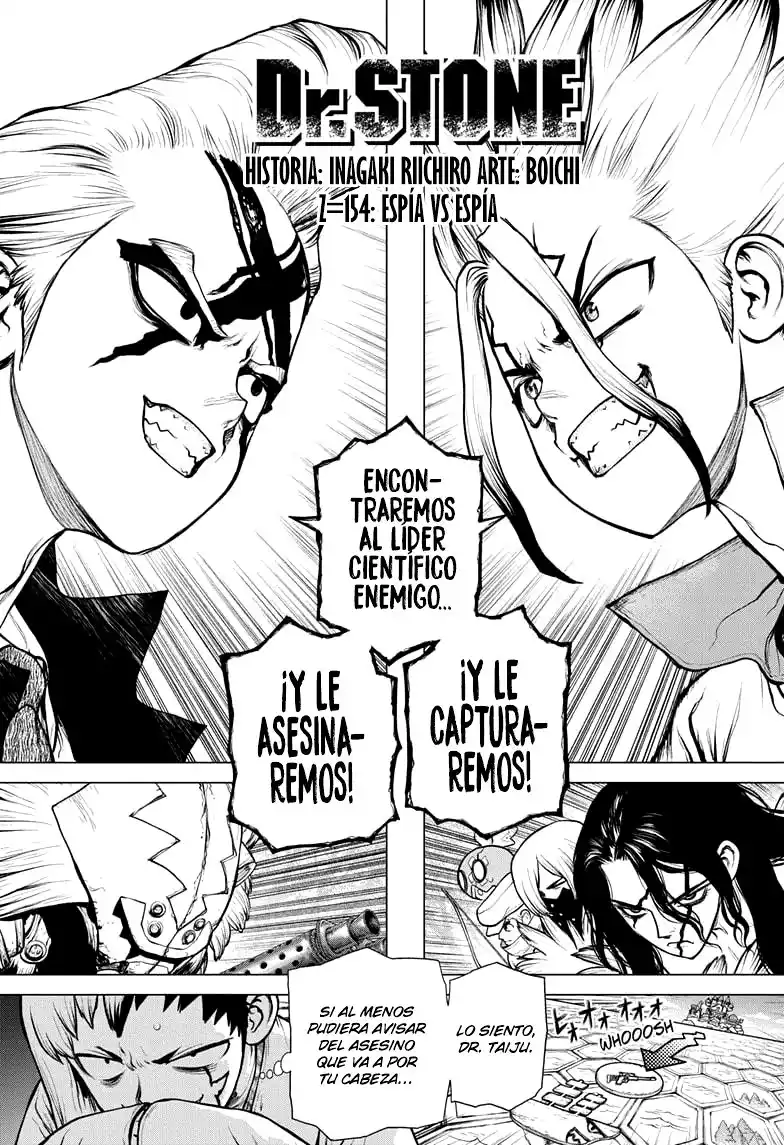 Dr. Stone Capitulo 154 página 3