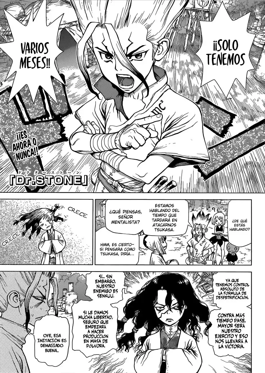 Dr. Stone Capitulo 52 página 1