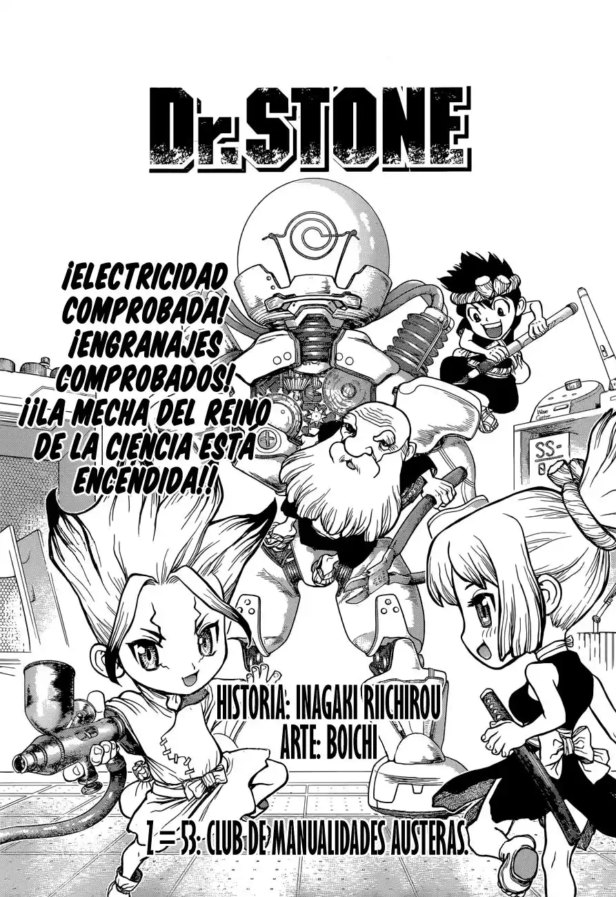 Dr. Stone Capitulo 53 página 1