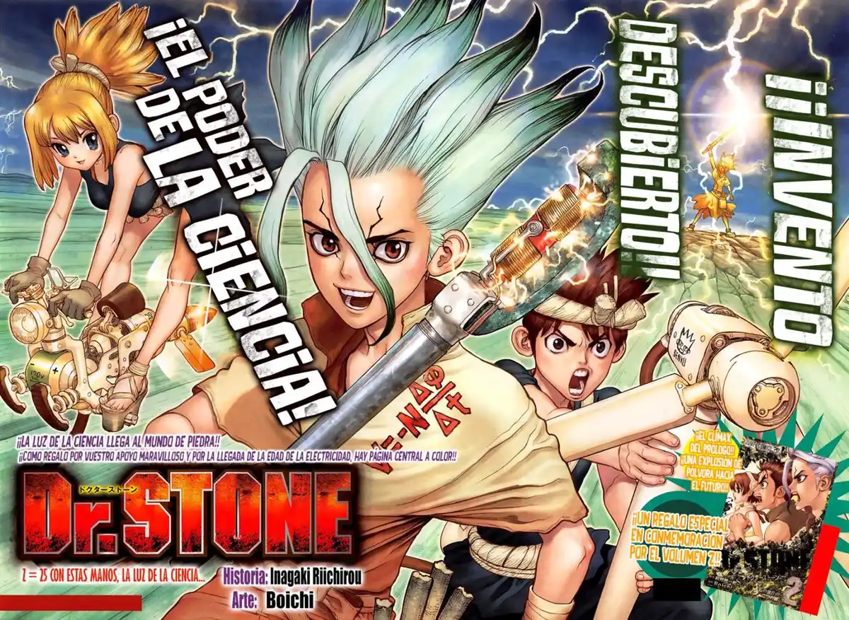 Dr. Stone Capitulo 25 página 3