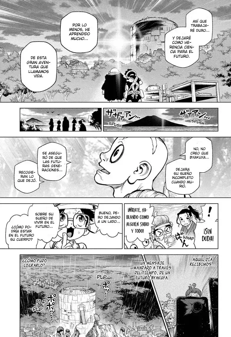 Dr. Stone Capitulo 236: Spin Off: Capítulo 3, Ciencia del Futuro página 11