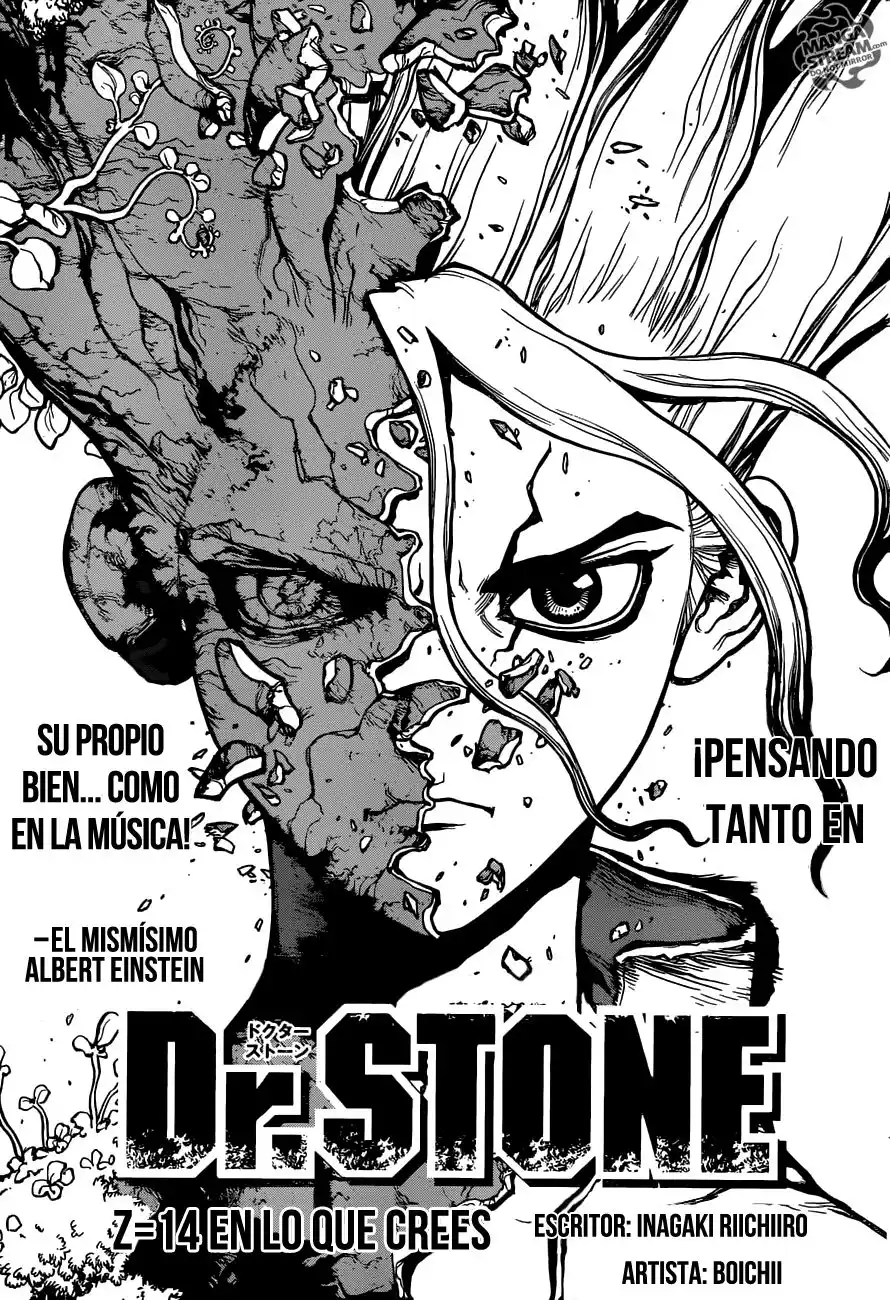 Dr. Stone Capitulo 14: En lo que crees página 1