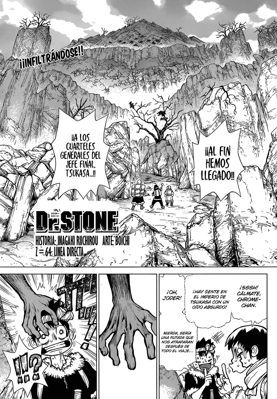 Dr. Stone Capitulo 64 página 1