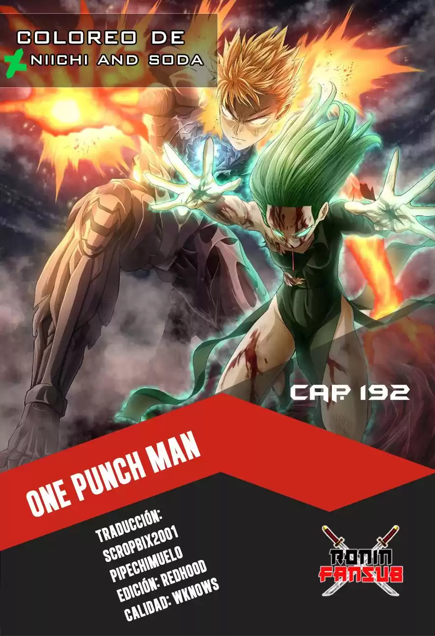 One Punch-Man Capitulo 192: Emboscada página 1