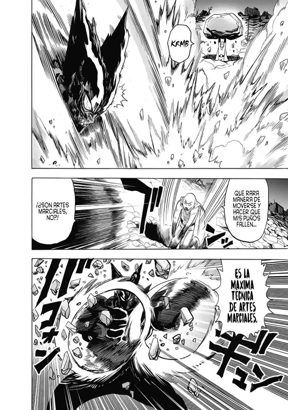 One Punch-Man Capitulo 206: Más duro que una montaña página 12