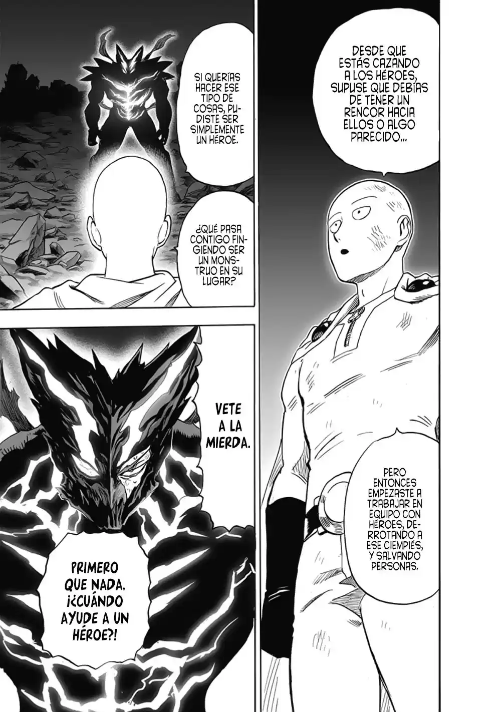 One Punch-Man Capitulo 206: Más duro que una montaña página 4