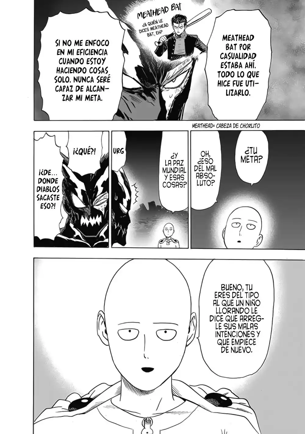 One Punch-Man Capitulo 206: Más duro que una montaña página 5