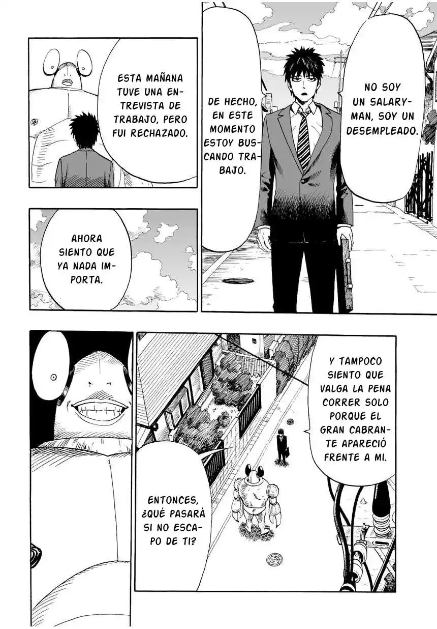 One Punch-Man Capitulo 2: Buscando empleo y cazando cangrejos página 5