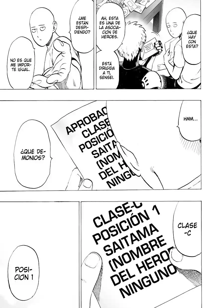 One Punch-Man Capitulo 36: Clase B página 9