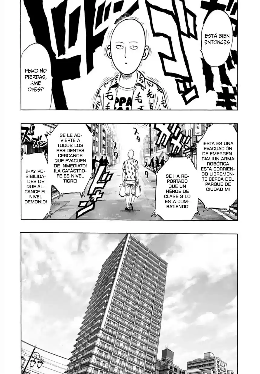 One Punch-Man Capitulo 51: King 3 página 15