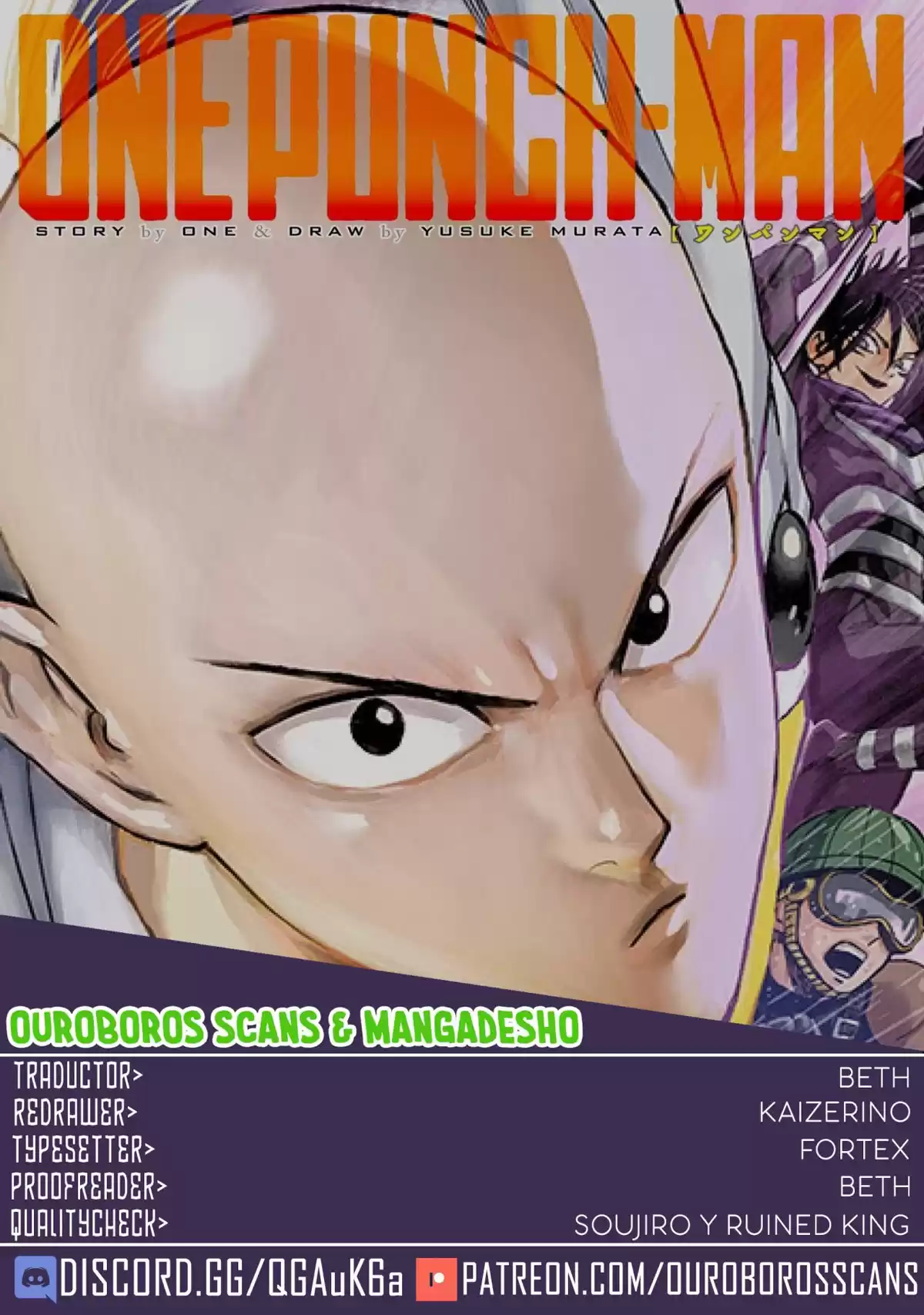 One Punch-Man Capitulo 168: Psykos página 1