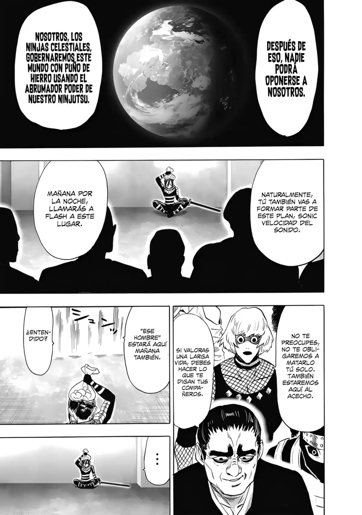 One Punch-Man Capitulo 238: Tenninto página 10