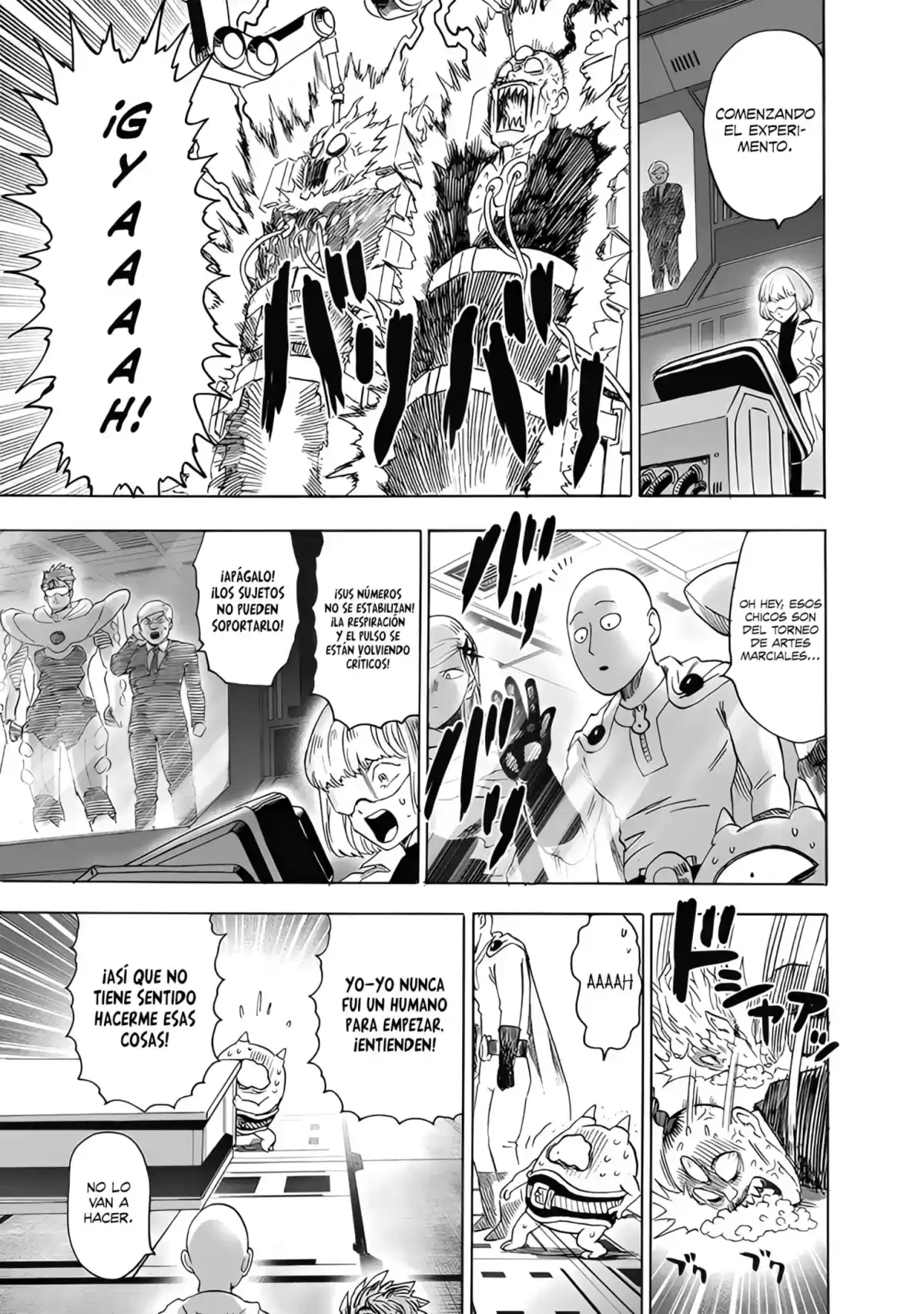 One Punch-Man Capitulo 238: Tenninto página 12