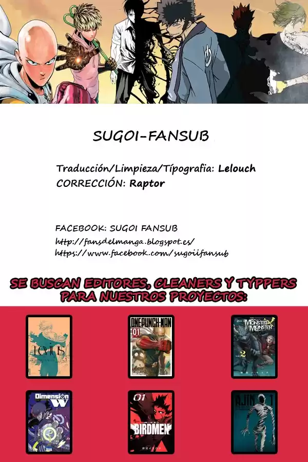 One Punch-Man Capitulo 67.05: La caza del héroe (6 paginas nuevas) página 1