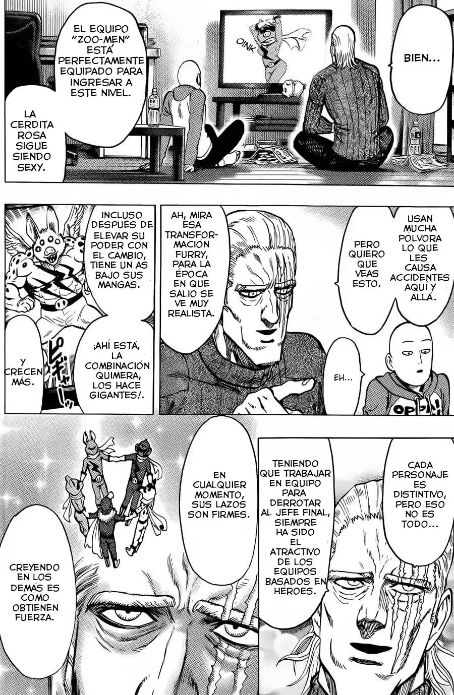 One Punch-Man Capitulo 93.5: Rangers página 4