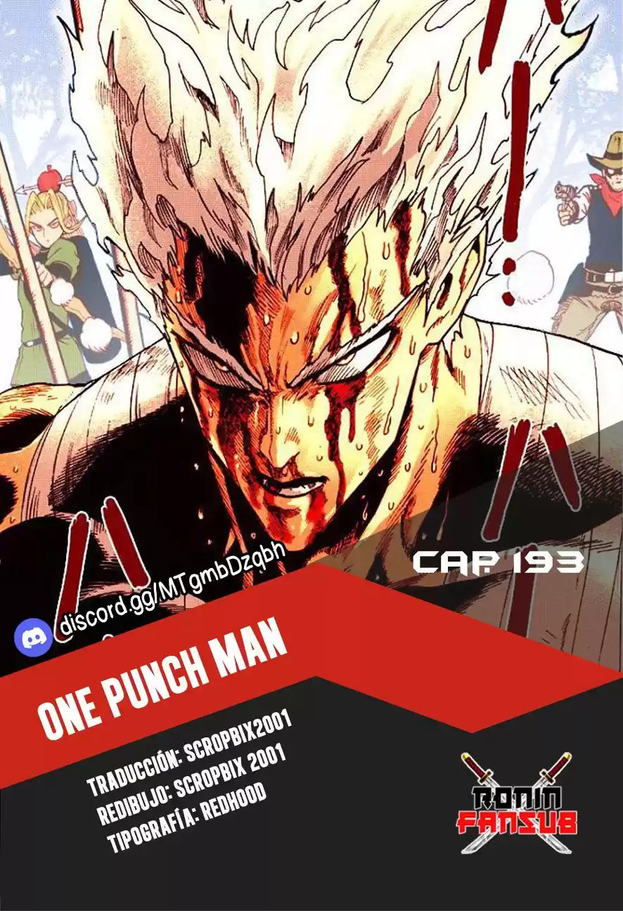 One Punch-Man Capitulo 193 página 1