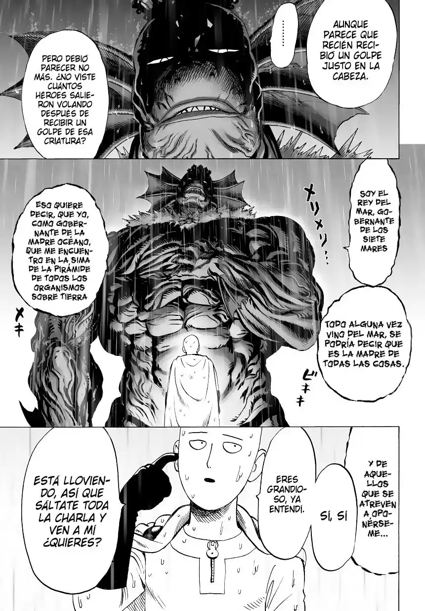 One Punch-Man Capitulo 35.5: Porque está Lloviendo página 5