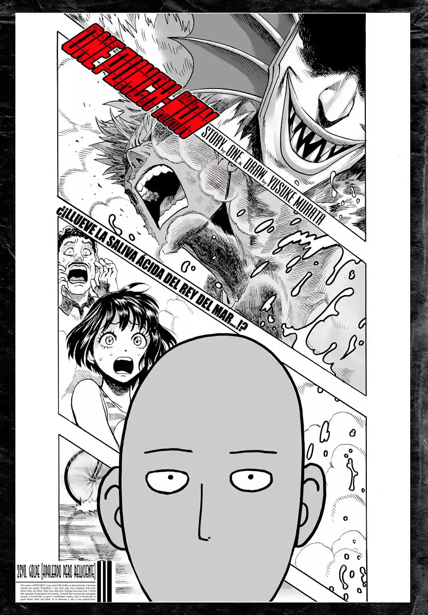 One Punch-Man Capitulo 34: Apaleado pero Reluciente página 3