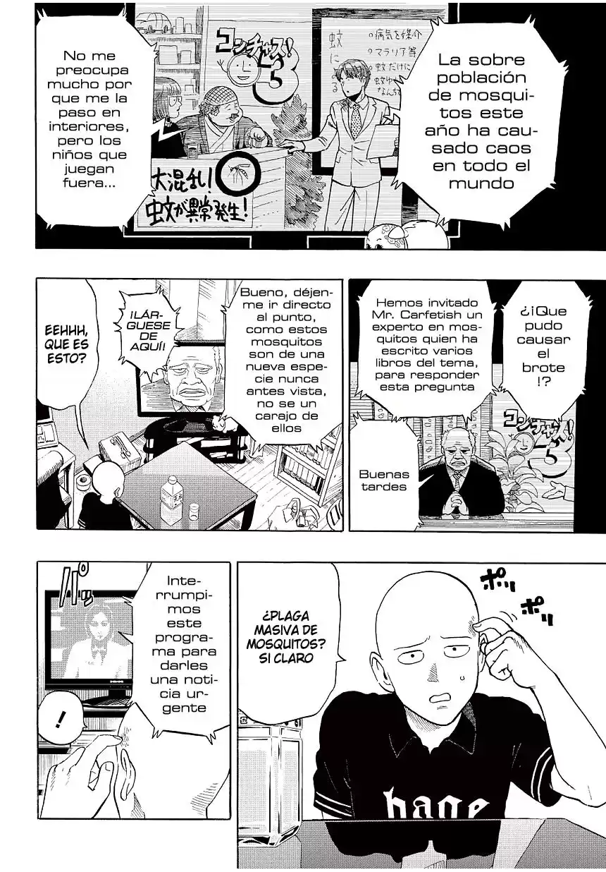 One Punch-Man Capitulo 5: Explosión de Picazón página 10