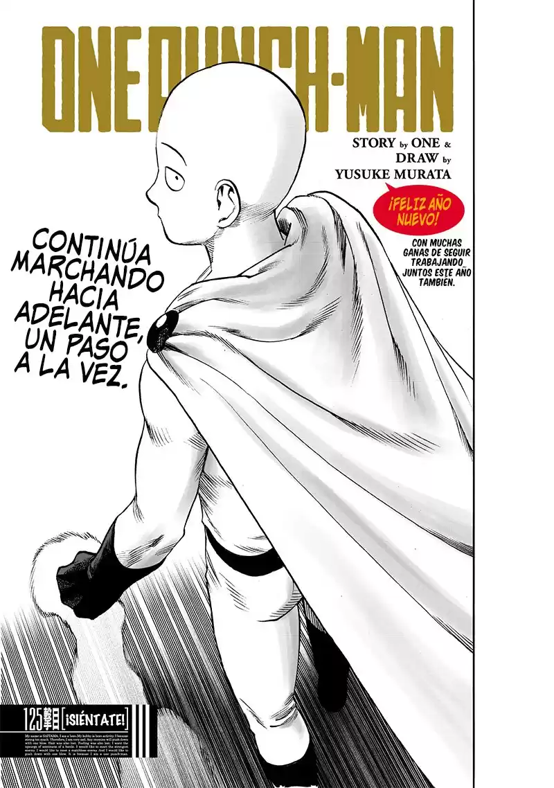 One Punch-Man Capitulo 167: ¡Siéntate! página 3