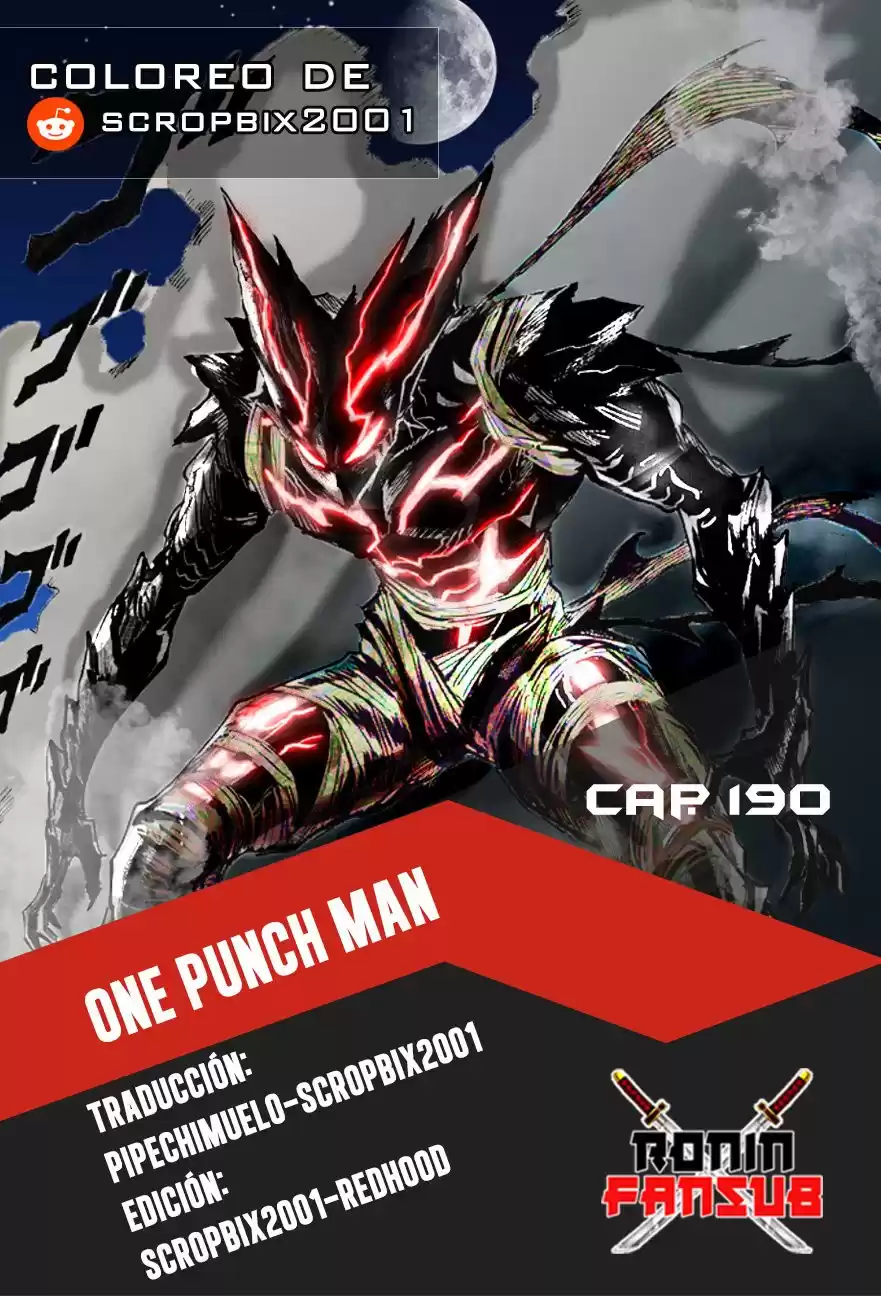 One Punch-Man Capitulo 190: Sustancia Tóxica página 1