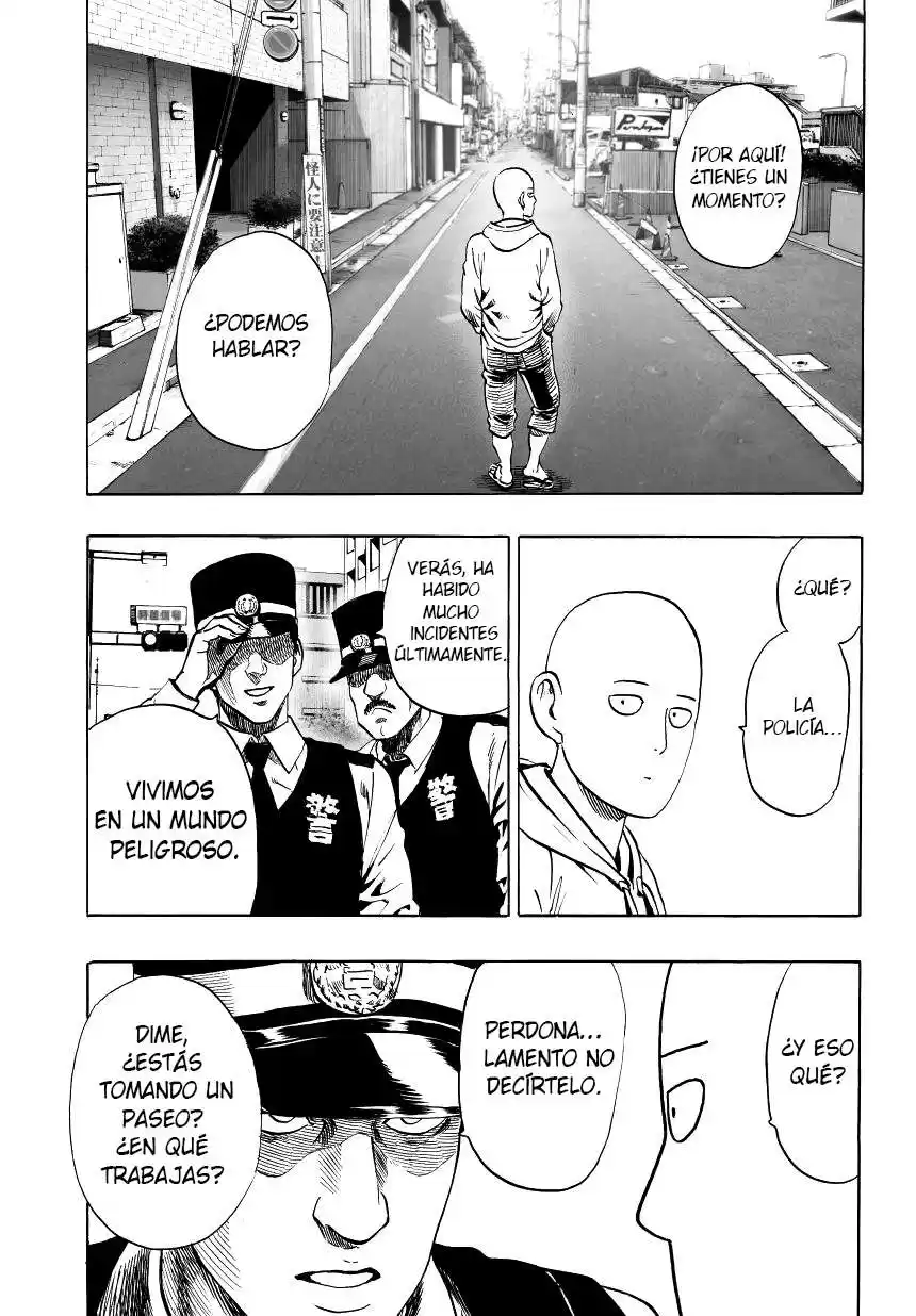 One Punch-Man Capitulo 42.05: Un paseo por la comisaria página 5