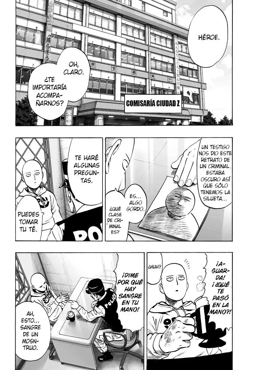 One Punch-Man Capitulo 42.05: Un paseo por la comisaria página 6